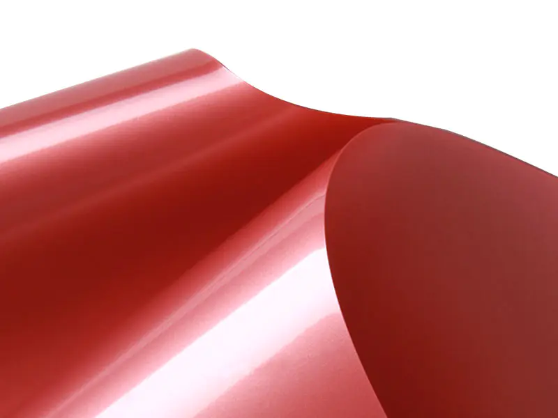 Crvena PVC rastezljiva stropna folija-12