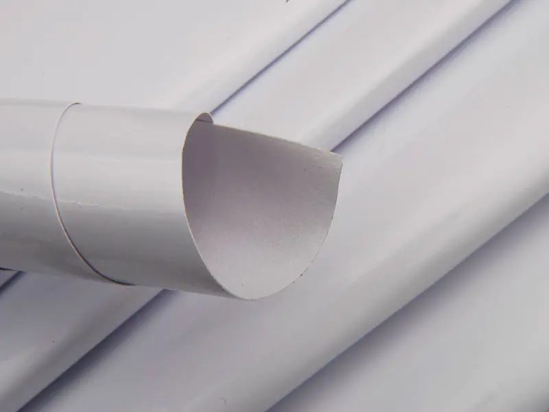 Bijele samoljepljive rolne vinila za digitalni ispis 140 g/m²