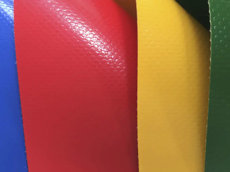 1050GSM 1000D30X32 Šarena membranska struktura poliesterske tkanine obložene PVC-om
